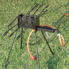 Rau 6-letter gas branding burner