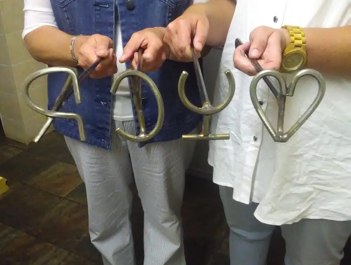 Rau branding iron set